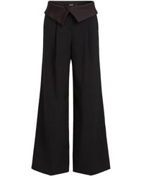 Karl Lagerfeld - Kl Studio Tailored Wide-Leg Trousers - Lyst