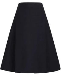 Marni - A-Line Cotton Midi Skirt - Lyst