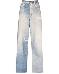 Our Legacy - Full Cut Distressed Jeans - Lyst