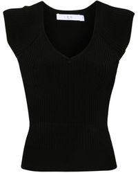 IRO - Theanne Ribbed-Knit Tank Top - Lyst