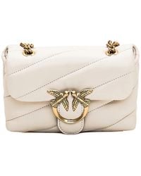 Pinko - Mini Love Puff Quilted Crossbody Bag - Lyst