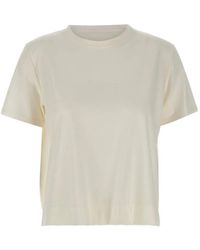 Kaos - Crew-Neck Side-Slits T-Shirt - Lyst