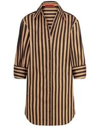 Simon Miller - Kena Striped Mini Shirt Dress - Lyst