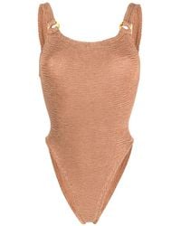 Hunza G - Domino Swuimsuit - Lyst
