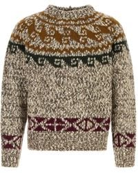 Moncler - Fair Isle Chunky-Knit Sweater - Lyst