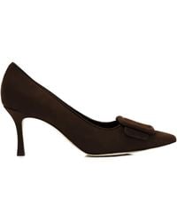 Manolo Blahnik - Maysale Heeled Pumps - Lyst