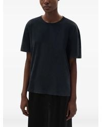 Ann Demeulemeester - Fanie Brushed Jersey T-Shirt - Lyst