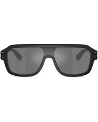 Dolce & Gabbana - Oversized Pilot Sunglasses - Lyst