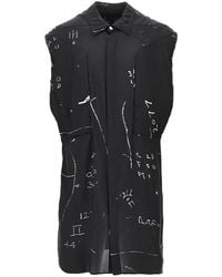 Rick Owens - Sleeveless Printed Shirt - Lyst