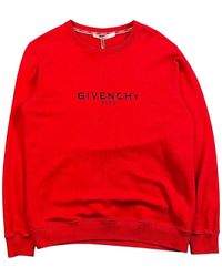 Givenchy - Logo-Print Crew-Neck Sweatshirt - Lyst