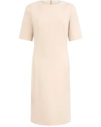 Peserico - Midikleid mit kurzen Ärmeln - Lyst