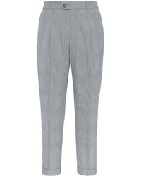 Brunello Cucinelli - Straight-Leg Wool Trousers - Lyst