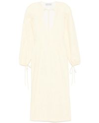 ROWEN ROSE - Abito Lungo A Righe - Lyst