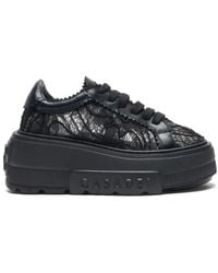 Casadei - Nexus Chantilly Platform Sneakers - Lyst