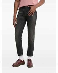 HUGO - Logo-Patch Jeans - Lyst