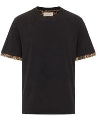 Lanvin - Animal-Print T-Shirt - Lyst
