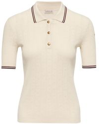 Moncler - Short Sleeve Polo - Lyst