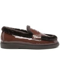 Roberto Festa - Scilla Patent Leather Loafers - Lyst