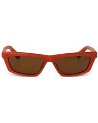 Jacquemus - Lunettes De Soleil À Monture Rectangulaire - Lyst