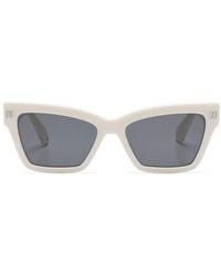 Off-White c/o Virgil Abloh - Sonnenbrille Mit Eckigem Gestell - Lyst