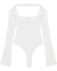 Courreges - カットアウト ボディスーツ - Lyst