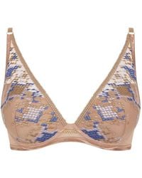 Aubade - Poetic Delights Embroidered Plunge Bra - Lyst