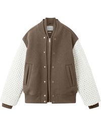 Axel Arigato - Embroidered-Logo Bomber Jacket - Lyst