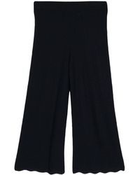 N.Peal Cashmere - Pantalon à coutures ondulées - Lyst
