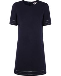 Twinset - Kleid Mit Kurzen Ärmeln - Lyst