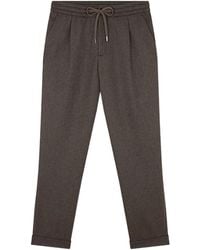 Paul & Shark - Bundfaltenhose mit Kordelzug - Lyst