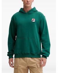 Fila - Borgholm Logo-Patch Hoodie - Lyst