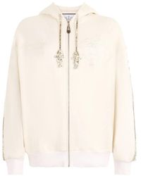 Philipp Plein - Washed Zip Hoodie Tennis Club Crystals - Lyst
