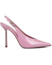 Le Silla - Clivage Buckled Slingback Pumps - Lyst