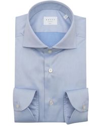 Xacus - Buttoned Cotton Shirt - Lyst