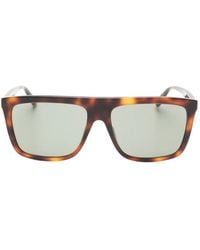 Saint Laurent - Sl904 Flat-Top Sunglasses - Lyst