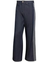 adidas - Firebird Side-Stripe Jeans - Lyst