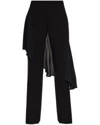 AVAVAV - Asymmetrical Draped Trousers - Lyst