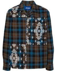 AWAKE NY - Chemise En Coton À Carreaux - Lyst
