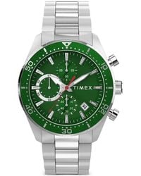Timex - Ridgefield Chronograph 42Mm Watch - Lyst