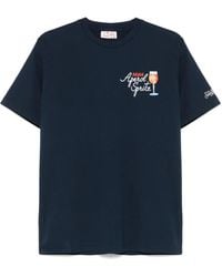 Mc2 Saint Barth - X Aperol Spritz Cotton T-Shirt - Lyst