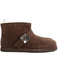 Tory Burch - Mellow Shearling Ankle Boot - Lyst