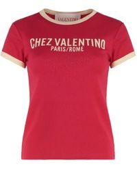 Valentino Garavani - Chez-Print T-Shirt - Lyst