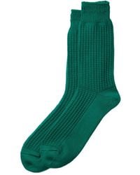 RoToTo - Waffle Cotton Socks - Lyst