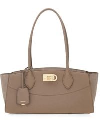 Ferragamo - Studio Soft Bag East West (M) - Lyst