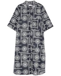 Marc O' Polo - Pocket Patterned Mini Dress - Lyst