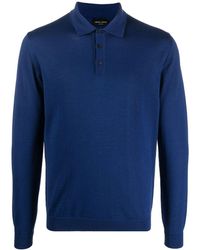 Roberto Collina - Long-Sleeve Polo Shirt - Lyst