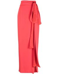 BERNADETTE - Bruce Tie-Waist Maxi Skirt - Lyst