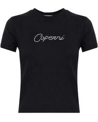 Coperni - T-Shirt À Logo Strassé - Lyst