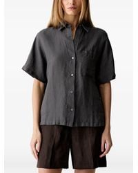 Marc O' Polo - Short-Sleeve Button-Up Shirt - Lyst