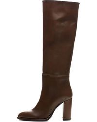 Poche Paris - Lena Knee-high Boots - Lyst